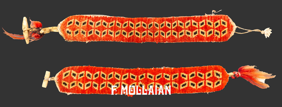 Tappeto Tibetano Forma Speciale “Band” n°:191864-384090